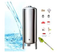 Tangues de presi'n de agua Tanque de presión de pozo totalmente automático de acero inoxidable con kit de montaje for bombas de pozo y aguas agrícolas.(A,19.7x61"/50x155cm(300L/79.3Gal))