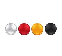 Tangxi 4Pcs Botones de liberación del Obturador con Interfaz de Rosca cónica para Fujifilm X100 X100S X10 X20 X-E1 XT10 XT20 XE2S X100F, para Nikon Rojo, Negro, Plateado, Dorado