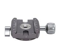 Tangxi Abrazadera de Cabeza de Bola Panorámica de 360 Grados Base de Liberación Rápida Duradera para Adaptador de Montaje de Trípode de Cámara y Entusiastas de la Fotografía Aleación de Aluminio