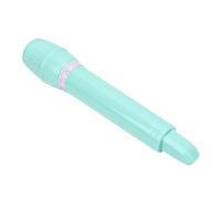 Tangxi Accesorio de Micrófono de Plástico Liviano para Práctica del Habla y Disfraces, Ideal para Cumpleaños (Green)