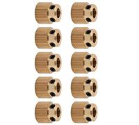 Tangxi Accesorios de Perforación de Impresora 3D de 10 Piezas Equipo de Transmisión para Extrusor MK7 MK8, Alta Capacidad de Carga para Impresión Suave, Fácil de Instalar (40 dientes)