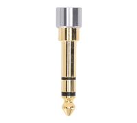 Tangxi Adaptador de Conector para Auriculares, Convertidor de Conector para Auriculares Estéreo de 6,35 Mm a 3,5 Mm, Convertidor de Calidad de Audio sin Pérdidas de Cobre Puro Chapado