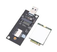 Tangxi Adaptador M.2 Key-B WWAN, Tarjeta USB3.0 con Ranura SIM para Módem 5G LTE