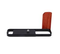 Tangxi Agarre en Forma de L para Cámara, de Madera, Agarre de Aleación de Aluminio con Almohadilla Antideslizante para Cámara X E5 (Black)