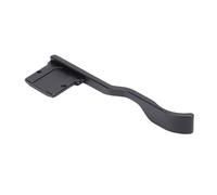 Tangxi Agarre para Pulgar de Cámara, Reposapiés de Aleación de Aluminio con Cubierta para Zapata, Diseño Ergonómico para A7CII A7CR, Montaje Fácil a Presión (Black)