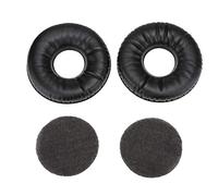 Tangxi Almohadilla de algodón para Auriculares, Almohadilla de Repuesto de algodón Negro Almohadillas para Auriculares HD para AKG K121 K121S K141 MK II K142