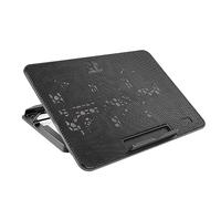 Tangxi Almohadilla de Refrigeración para Portátil con 6 Ventiladores LED, Soporte de Ventilador de Refrigeración USB para Portátil CP, Soporte de Refrigeración Ultradelgado para