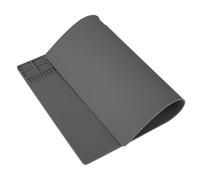 Tangxi Almohadilla Duradera Resistente Al Calor de 350MM X 250MM con Elasticidad para una Fácil Reparación de Teléfonos y Ordenadores Estera Aislante Profesional (GREY)