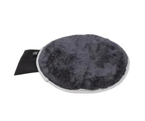 Tangxi Almohadilla Térmica Eléctrica USB, Manta Portátil para Mascotas para Perros, Gatos, Viajes, Franela Suave, Fuente de Calor Segura para un Sueño, 13,78x13,78 Pulgadas (Grey)