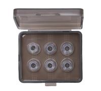 Tangxi Almohadillas de Silicona Líquida S M L, Almohadillas Universales con Aislamiento de Ruido para Auriculares de 4,5 Mm a 6,5 Mm, 3 Pares de IEM