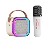 Tangxi Altavoces de Karaoke, Efectos de Iluminación, Reproductor de Karaoke Recargable, Conexión Inalámbrica, Sonido Claro para Uso en Exteriores (#1)
