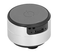 Tangxi Altavoz Inalámbrico de Conducción ósea, de Sonido BT5.3 Compacto y Duradero para Actividades Al Aire Libre y Uso Doméstico, Aleación de Aluminio, 1 Unidad (Silver)