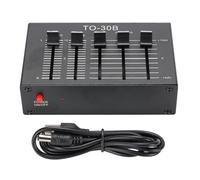 Tangxi Amplificador de Auriculares de Señal de Audio EQ-3, Ecualizador de Sonido Digital de 2 Canales de 3 Bandas de 3 Bandas, para Fonógrafo de Tocadiscos de Fono