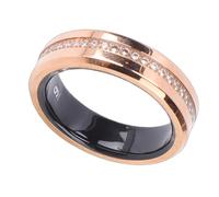 Tangxi Anillo Inteligente para Mujeres y Hombres, Rastreador de Salud con Sueño, Monitoreo de Ejercicio, Impermeabilización de 100 Modos Deportivos, Anillo Inteligente IP68 para (Gold)