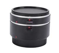 Tangxi Anillos Adaptadores de Tubo de Extensión Macro, Tubos de Extensión de Aleación de Aluminio de 12 Mm y 24 Mm con Contactos de Cobre Puro, para Cámaras de Fotografía Macro Lumix