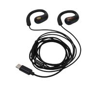 Tangxi Auriculares con Cable USB C con Micrófono y Controles de Volumen, Auriculares con Gancho para la Oreja, Control de Línea, Teléfonos con Efecto de Sonido Estéreo HiFi,