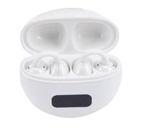 Tangxi Auriculares Inalámbricos Bluetooth 5.4, Auriculares con Pantalla LED de Alimentación, Auriculares Estéreo 6D con Bluetooth en el Oído, Micrófono con Cancelación de Ruido, a (White)