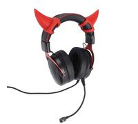 Tangxi Auriculares para Juegos, Sonido Envolvente RGB Luminosos Auriculares para Juegos con Micrófono con Cancelación de Ruido Conector de Audio de 3,5 Mm, (Negro Rojo)