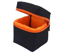 Tangxi Bolsa de Bolsa de Lente, Bolsa de Lente de cámara Gruesa Acolchada de 7 mm con Lazo/Gancho, Funda Protectora a Prueba de Golpes para Lente de cámara réflex Digital