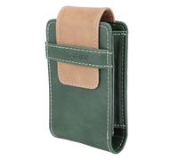 Tangxi Bolsa Protectora para Cámara GR III GR IIIX HDF: Práctica Funda de Piel Sintética para Cámara con Diseño de Hebilla (Green)