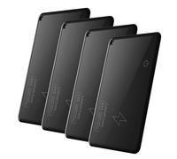 Tangxi Buscador de Artículos BT Tracker con Posicionamiento Preciso y Espera Prolongada para Llaves, Billetera, Equipaje, Rastreador Portátil, Paquete de 4