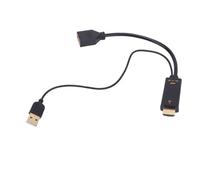 Tangxi Cable Adaptador de Interfaz Multimedia HD a DisplayPort, Adaptador Hembra Convertidor a 4K 60Hz con Conectores Chapados en Oro de 24K