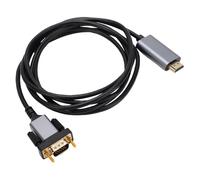 Tangxi Cable Adaptador HDMI a VGA de 6.56 Pies, Cable Unidireccional Macho a Macho de Monitor HDMI para Computadora de Escritorio, Portátil, PC, Proyector, HDTV
