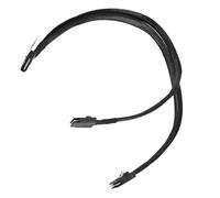 Tangxi Cable Adaptador MCIO 8I, Cable Flexible de Transferencia de Datos de Alta Velocidad 32 GT/s para Telecomunicaciones y Uso de Servidores, 50 Cm