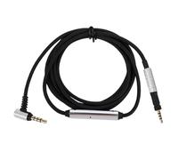 Tangxi Cable Auxiliar de 2,5 Mm a 3,5 Mm, Repuesto para Auriculares K450 K451 Q460 Q480, 4,92 Pies, con Cable de Cobre y Protección contra Interferencias