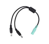 Tangxi Cable de Alimentación de Pedal de Guitarra Paralelo Dual de 500 MA, Tierra Aislada de Salida de Alta Corriente de 1000 MA para Efectos Stompbox