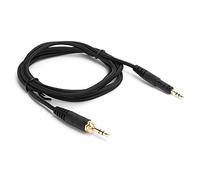 Tangxi Cable de Audio para Auriculares, Cable de Cobre OFC Trenzado con Conector Estéreo de 3,5 Mm y Adaptador de 6,35 Mm que Reduce la Pérdida de Señal, para Auriculares ATH M50X