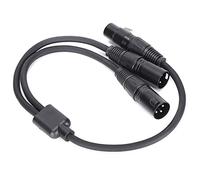 Tangxi Cable de Conexión XLR a XLR - Elimina Interferencias para el Sonido Original - Ideal para Configuraciones de Micrófonos Múltiples - Blindaje Trenzado de Cobre - Plug and Play
