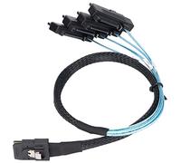 Tangxi Cable MINI SAS Adaptador Portátil MINI SAS a para Servir ServeRAID BR10if, Ideal para Conexión de Controlador a Disco, Uso Práctico