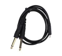 Tangxi Cable USB C a Doble 1/4 de Pulgada, Divisor de 3,3 Pies y 6,35 Mm, para Altavoz Mezclador de Teléfono