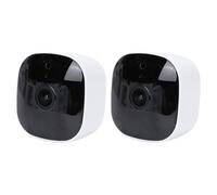 Tangxi Cámara de Seguridad para Ventana, Paquete de 2 2K 4MP Dispositivo Interior WiFi de Doble Banda 2.4G 5G 140 Grados Gran Angular Visión Nocturna Detección de Movimiento para