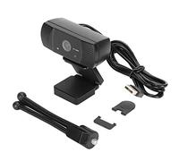 Tangxi Cámara Web USB con Trípode, Cámara Web HD 1080P con Micrófono, Cámara de Computadora Portátil con Clip Universal para Videollamadas, Reuniones con Zoom, Youtube, Wechat (Negro)