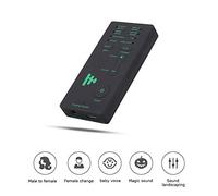 Tangxi Cambiador/Disfraz/modulador de Voz del teléfono USB 106DB Micrófono Altavoz Tarjeta de Sonido Externa/Cambiador para transmisión en