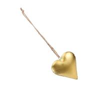 Tangxi Campana Decorativa con Forma de Corazón 3D, Adorno Artesanal Exquisito para Decoración del Hogar del Día de San Valentín, 10x10cm