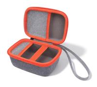 Tangxi Caso Difícil para el Mini Jugador Espera hasta 36 Cartas con Bolsillo de Malla, Bolsa Portátil para Soporte para Niños, Juega Al Altavoz de la Radio de Audiolibro