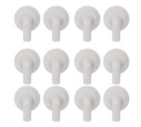 Tangxi Conector de Drenaje de Aire Acondicionado de 1 Pulgada, Conector de Fácil Instalación, 12 Piezas para Sistemas Comerciales