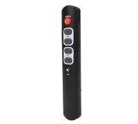 Tangxi Control Remoto de Aprendizaje, 6 Teclas, Botones Grandes, Controlador Universal Inteligente IR de Repuesto para Dispositivos de Audio y Vídeo TV STB DVD HiFi VCR