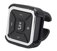 Tangxi Control Remoto Multimedia 5.0, Controlador de Música Inalámbrico en el Volante con Ajuste de Volumen de Rebobinado Rápido, para el Hogar del Automóvil Al Aire Libre