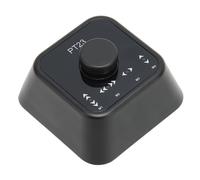 Tangxi Controlador Inalámbrico Recargable con Pedal Giratorio de Página Bluetooth, Conveniente para Tableta y Teléfono (BLACK)