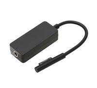 Tangxi Convertidor de Carga para Computadora Portátil, Adsorción Magnética Adaptador de Cargador para Computadora Portátil, Fuente de Alimentación de 65 W Adaptador para Microsoft Pro 8