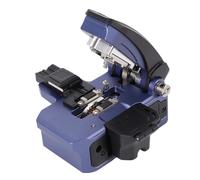 Tangxi Cuchilla de Fibra óptica con Riel Deslizante Engrosado, Almohadilla de Presión de Metal y Abrazadera 3 en 1, para Cortar Fibras de 125 um de Diámetro, Acero de Tungsteno y ABS