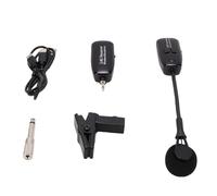 Tangxi de Micrófono Inalámbrico para Saxofón, Transmisor y Receptor de Instrumento con Captación Direccional de 2,4 GHz y Clip Ajustable de 360° para Trompeta, Trombón Flauta.