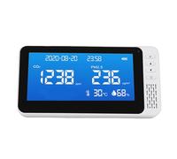 Tangxi Detector de CO2 PM2.5, Medidor Digital de Calidad del Aire para Uso en Interiores, Hogar, Hotel, Oficina, Dispositivo Portátil
