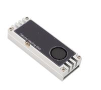 Tangxi Disipador de Calor NVMe M.2, Enfriador SSD NVMe M.2 Anodizado Colorido con Almohadillas Térmicas de Silicona para Dispositivos de Red (Silver)