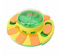 Tangxi Dispensador Interactivo de Golosinas para Perros, Alimentador de Presión Inteligente para Comer Lentamente, Rompecabezas de Comida para Mascotas, Base Antideslizante Estable para Mascotas