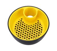 Tangxi Double Layer Nut Serving Bowl, Ideal para Clean Eating | Mantiene las nueces y las cáscaras separadas, Ideal para picnics informales, Fácil de manejar y almacenar